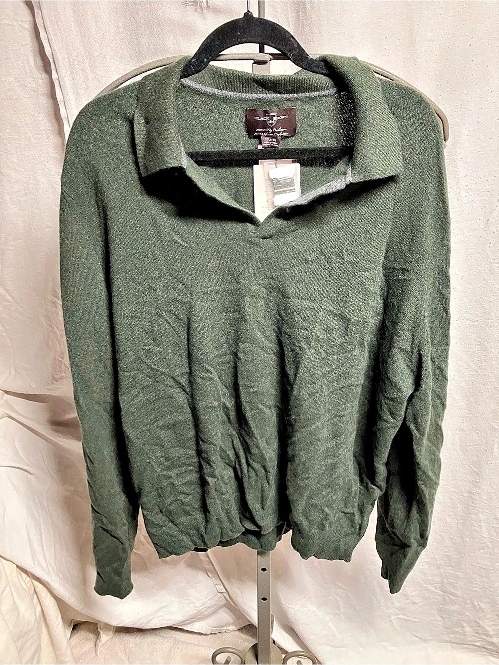 Black Brown 1826 Long Sleeve Tunic in Green Size XXL NWT